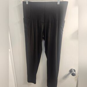 aerie Offline High-Rise Leggings in Black